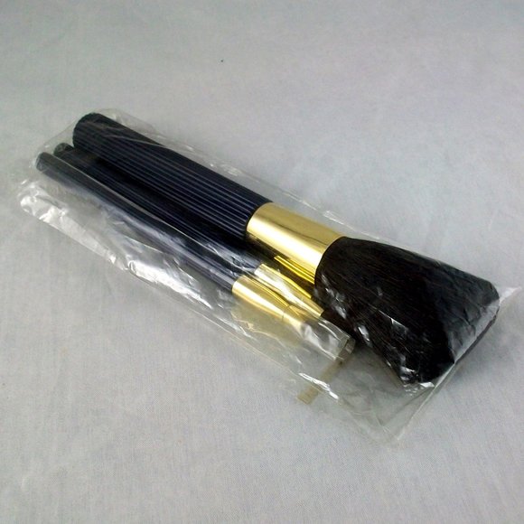 Mini Travel Make Up Brushes Basic Blush Eyeshadow Liner Brushes Set of 3 - Picture 5 of 5